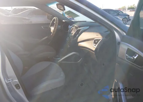 2012 Hyundai Veloster Base W/Gray from USA, damaged, VIN KMHTC6AD4CU053866